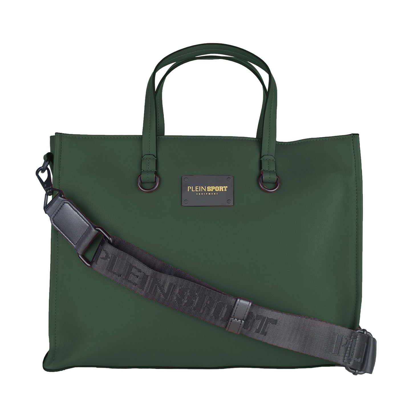 Plein Sport Green Polyethylene Women Shoulder Bag