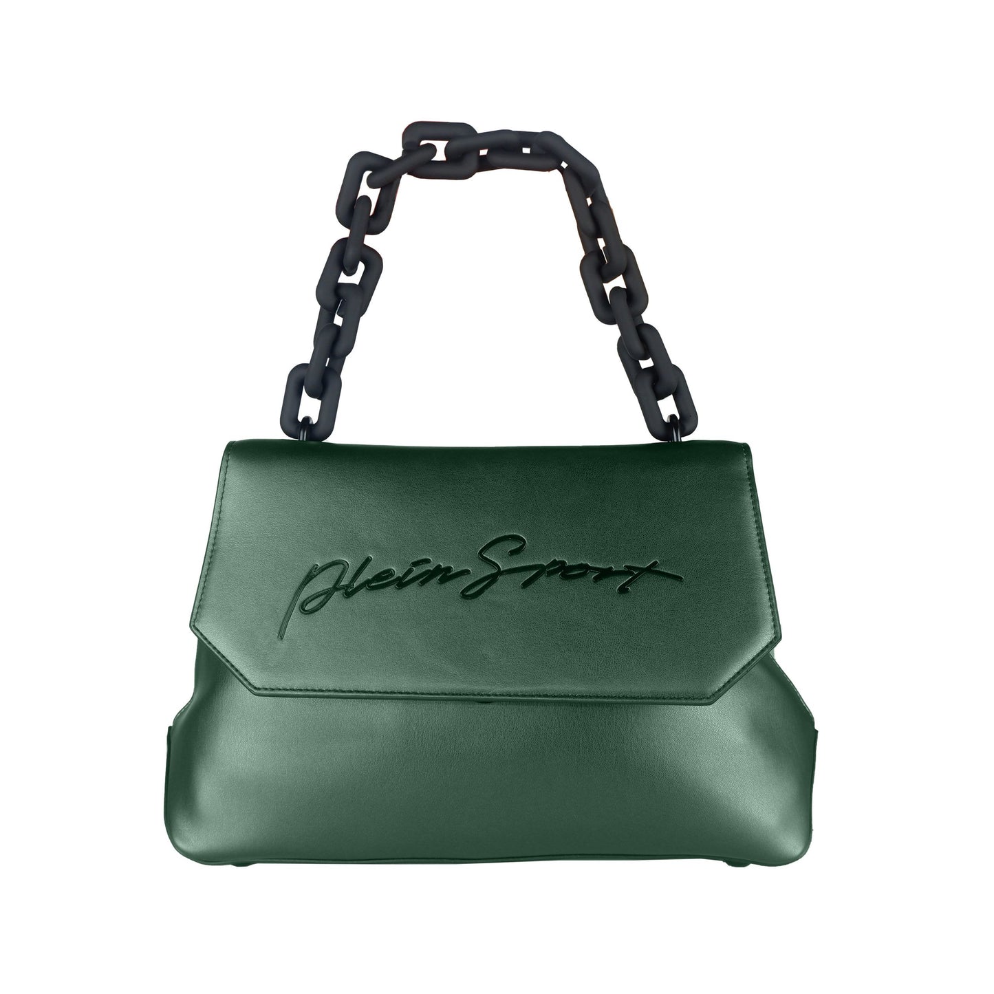 Plein Sport Green Polyester Women Handbag