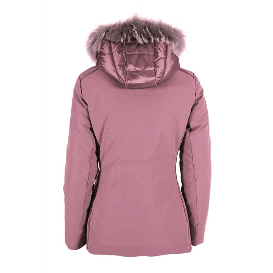 Yes Zee Pink Polyamide Women Jacket