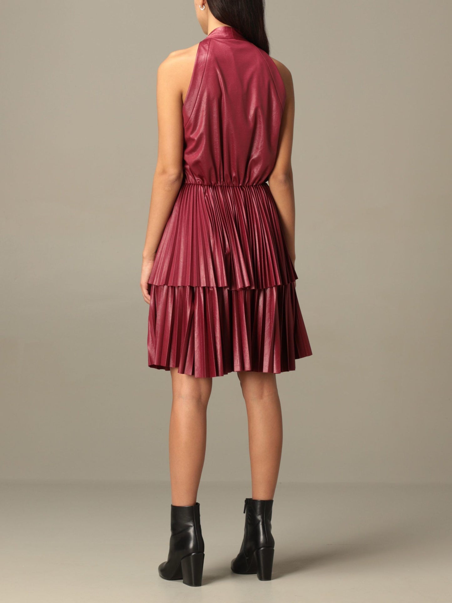 PINKO Red Polyester Women Dress