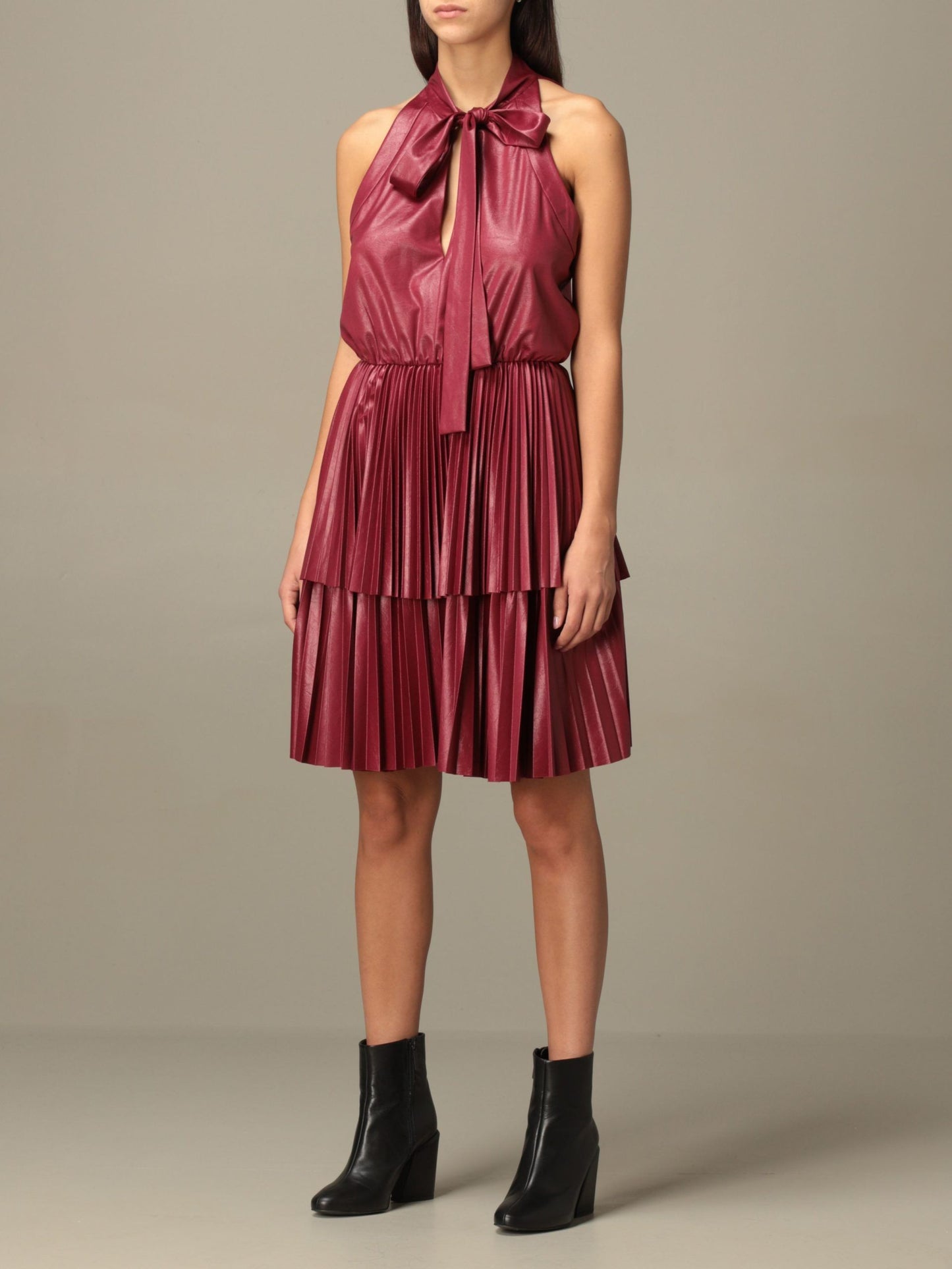 PINKO Red Polyester Women Dress