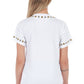 Frankie Morello White Cotton Women T-Shirt