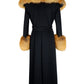 Made in Italy Black Wool Women Coat