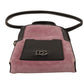 Dolce & Gabbana Elegant Pink Velvet Phone Pouch with Strap