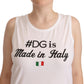 Dolce & Gabbana Elegant Sleeveless Cotton Top