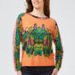 Custo Barcelona Orange Viscose Womens Sweater