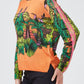 Custo Barcelona Orange Viscose Womens Sweater