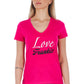 Frankie Morello Pink Cotton Women T-Shirt