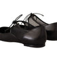 Dolce & Gabbana Elegant Black Mesh Ballerina Flats