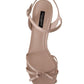 Dolce & Gabbana Chic Light Pink Kitten Heel Sandals