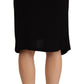 PLEIN SUD Elegant High Waist Pencil Cut Skirt