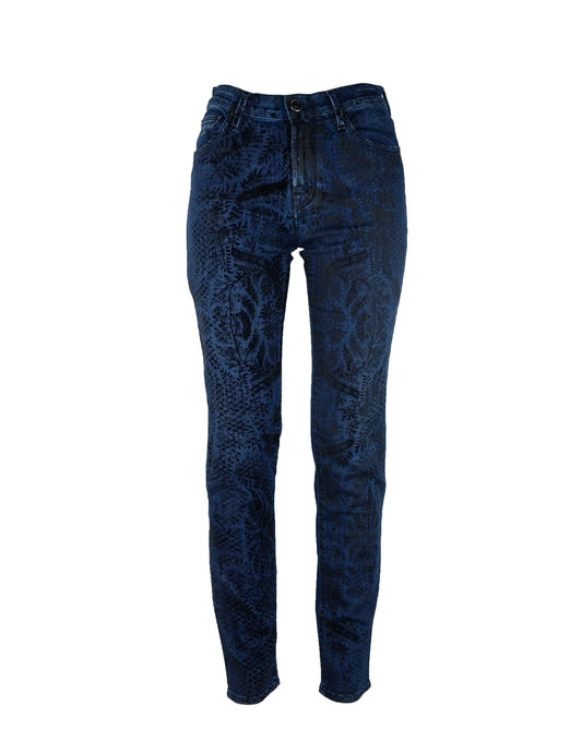 Jacob Cohen Elegant Elasticized Blue Denim Jeans