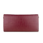 Baldinini Elegant Burgundy Calf Leather Crossbody Bag