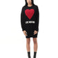 Love Moschino Black Cotton Women Dress