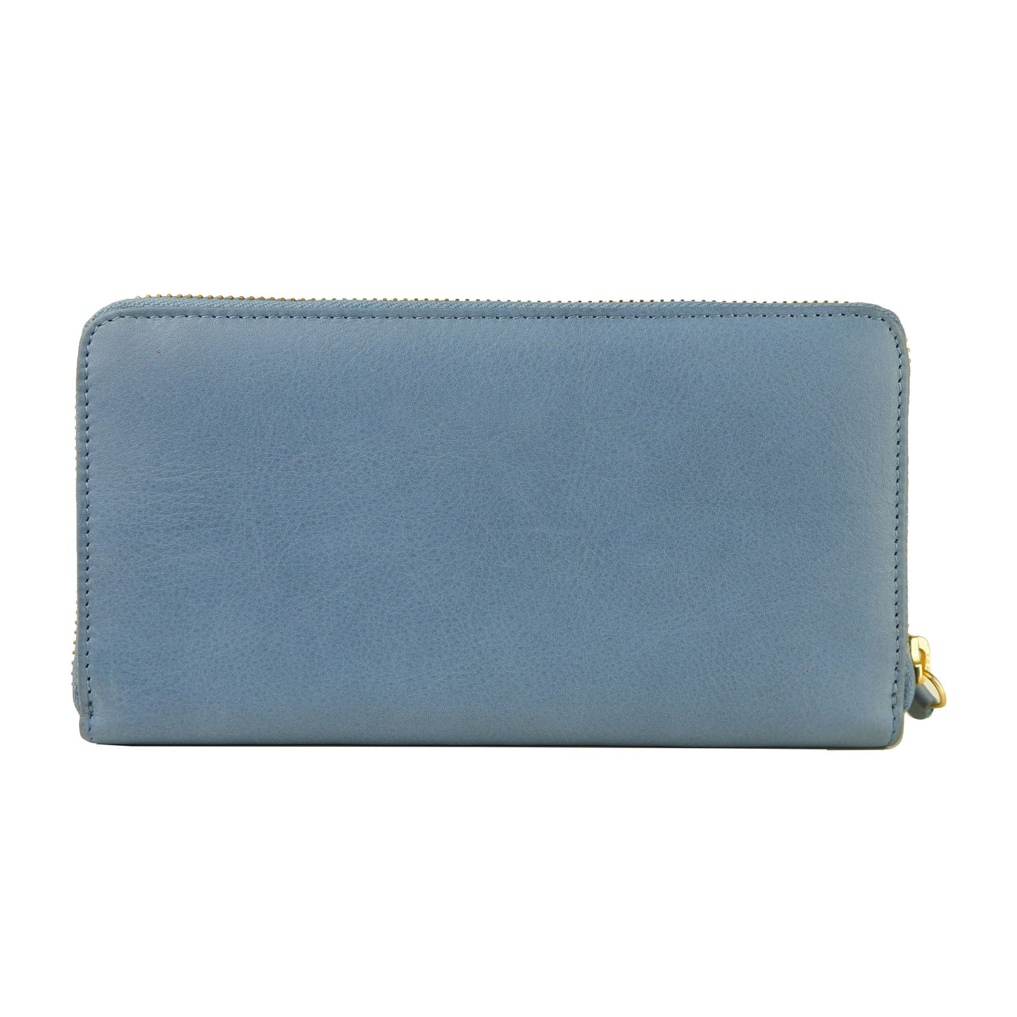 Cavalli Class Blue Calfskin Women Wallet