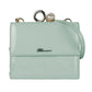 Blumarine Elegant Mint Green Small Shoulder Bag