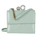 Blumarine Elegant Mint Green Small Shoulder Bag