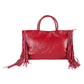 Blumarine Elegant Josephine Handbag in Light Burguny