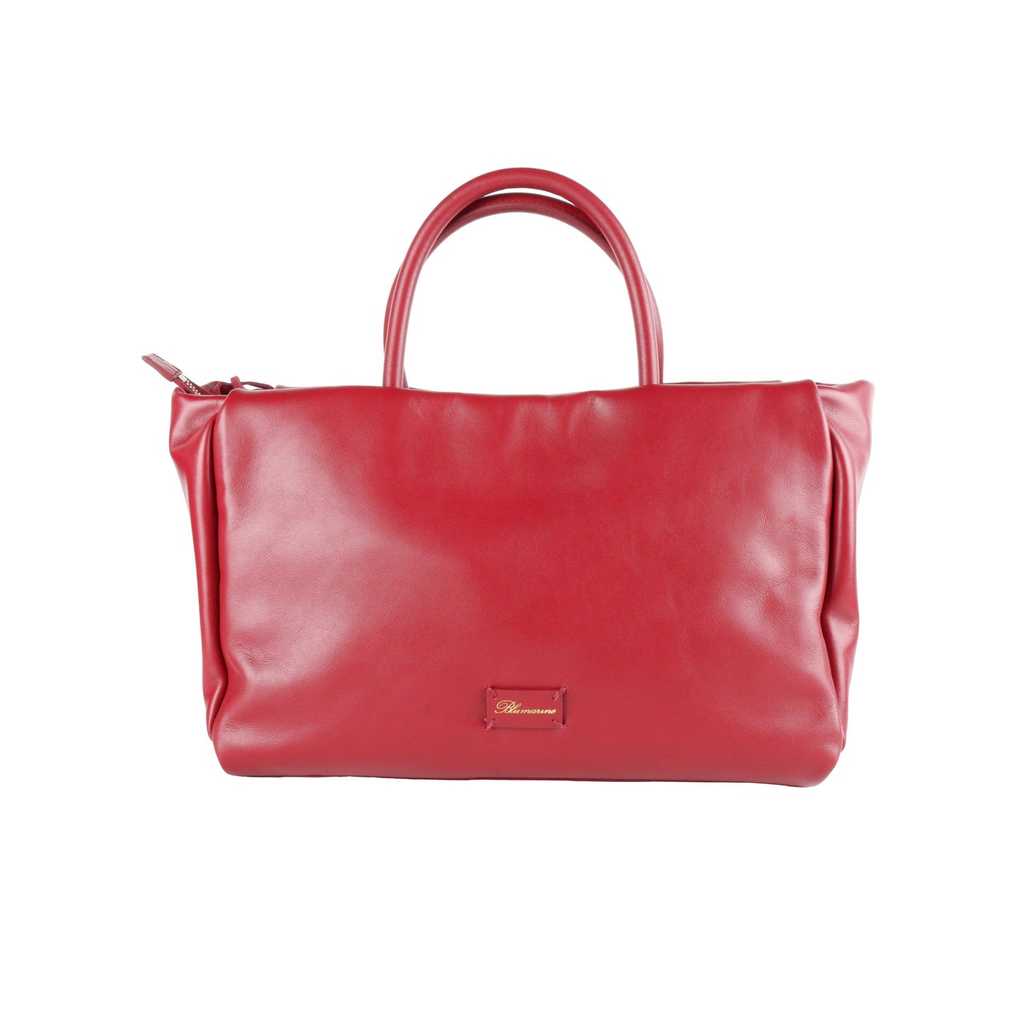 Blumarine Elegant Josephine Handbag in Light Burguny