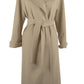 Made in Italy Brown Virgin Wool Women Coat