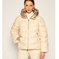 Silvian Heach Beige Nylon Women Jacket