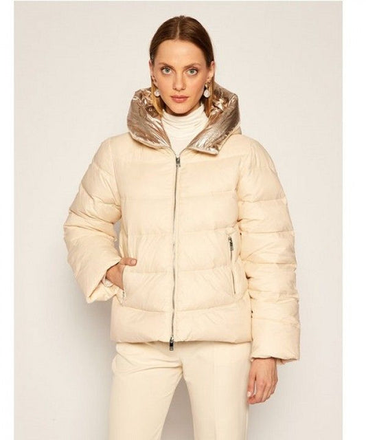 Silvian Heach Beige Nylon Women Jacket