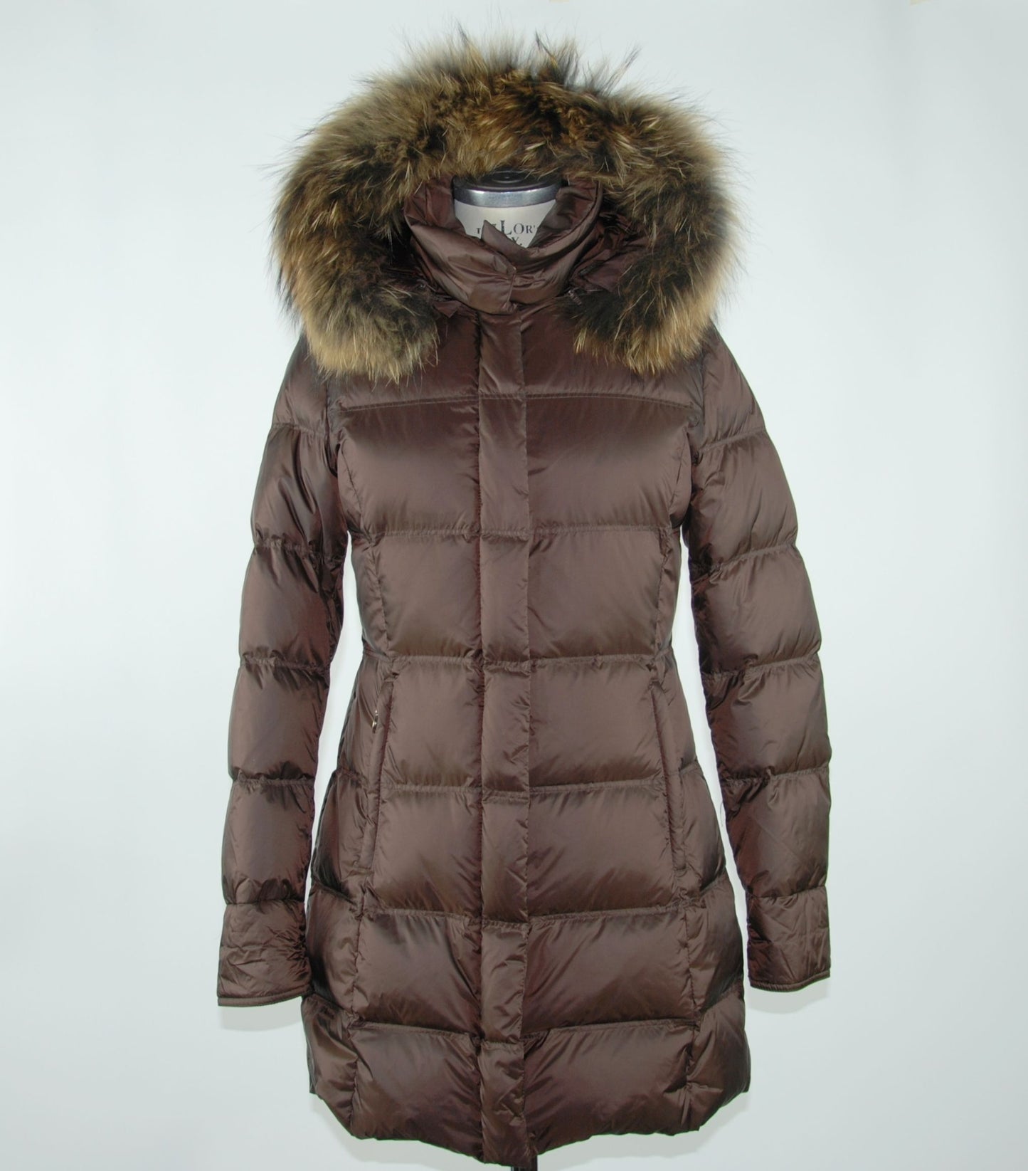 Emilio Romanelli Brown Polyester Women's Coat