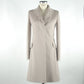 Made in Italy Beige Wool Women Coat