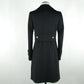 Made in Italy Black Virgin Wool Women Jacket