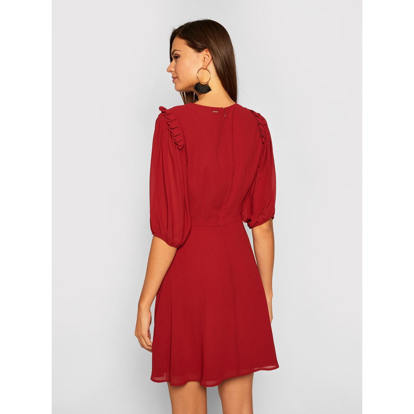 Silvian Heach Red Polyester Women Dress