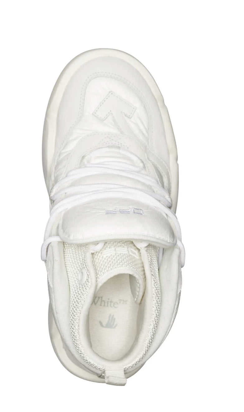 Off-White White Leather Women Sneaker