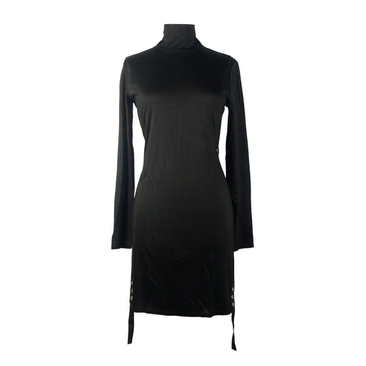 Patrizia Pepe Black Viscose Women Dress