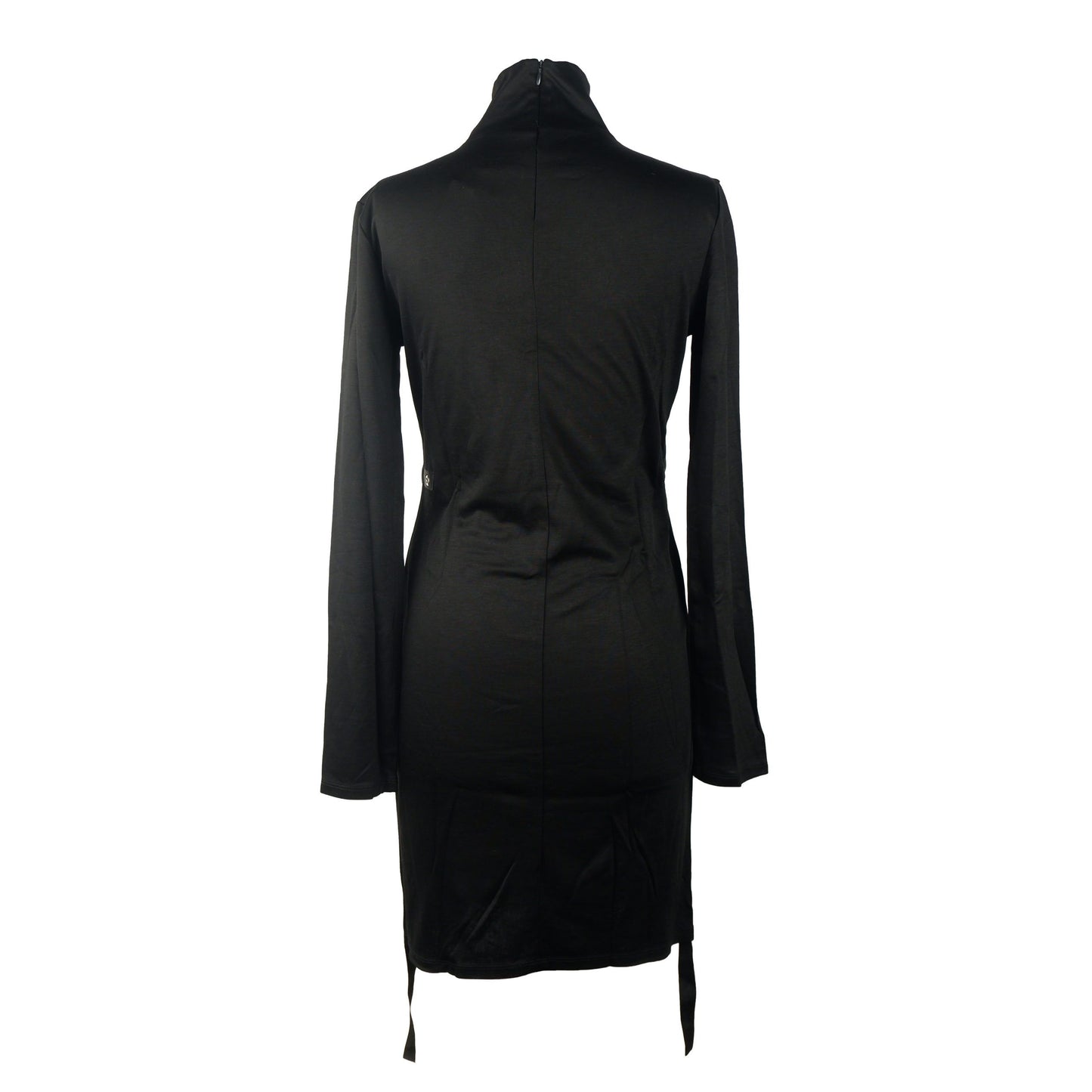 Patrizia Pepe Black Viscose Women Dress