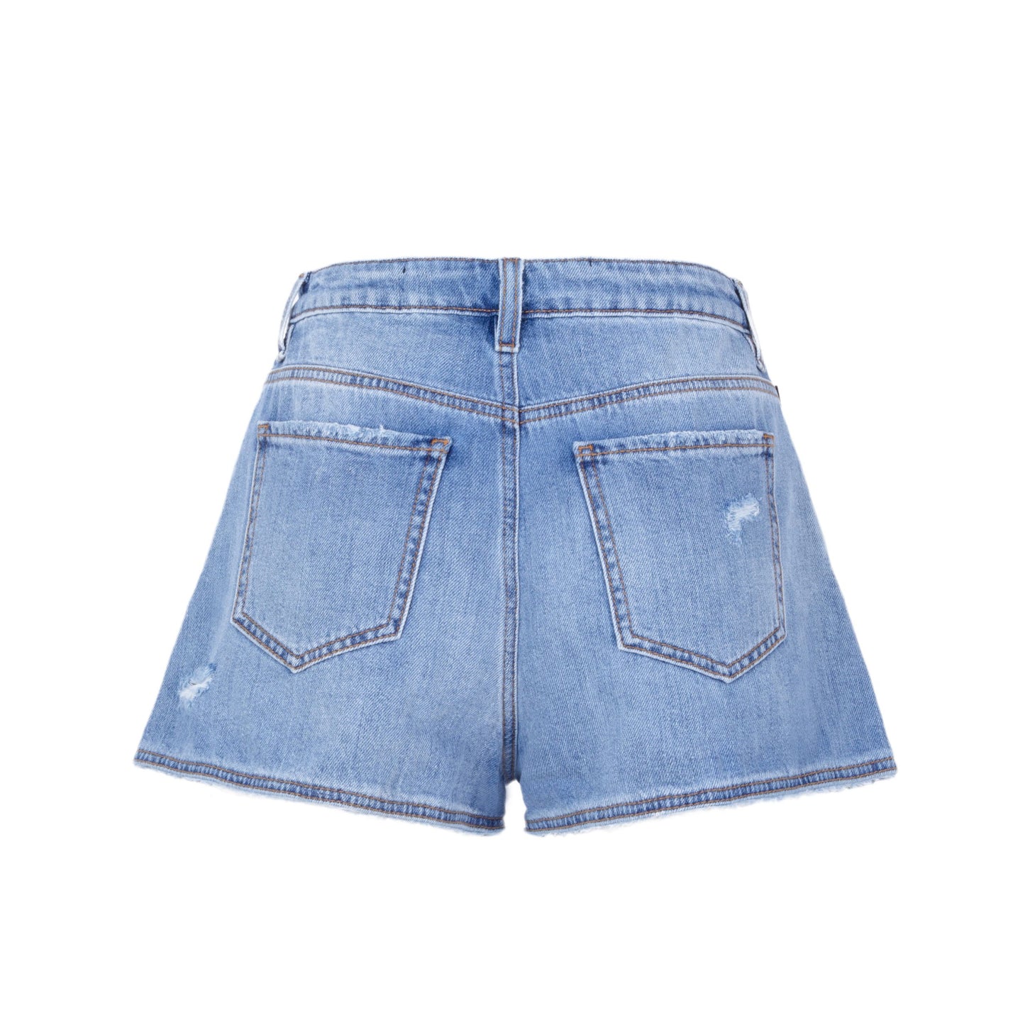 Love Moschino Blue Cotton Women Short