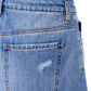 Love Moschino Blue Cotton Women Short