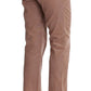 Costume National Chic Brown Cropped Corduroy Pants