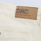 Costume National Chic Off-White Flared Designer Jeans