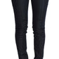 Costume National Chic Slim Fit Skinny Blue Jeans