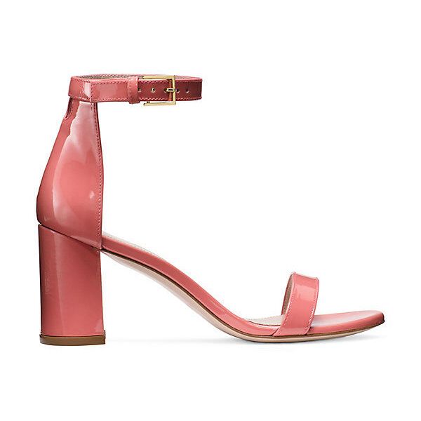 Stuart Weitzman Pink Calfskin Women Sandal