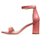 Stuart Weitzman Pink Calfskin Women Sandal