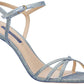 Stuart Weitzman Light Blue Calfskin Women Sandal