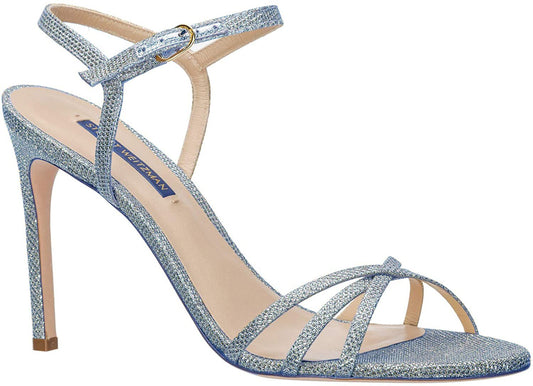 Stuart Weitzman Light Blue Calfskin Women Sandal