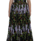 Dolce & Gabbana Floral Embroidered Maxi Dress - Full Length Elegance