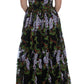 Dolce & Gabbana Floral Embroidered Maxi Dress - Full Length Elegance