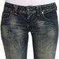 John Galliano Chic Slim Fit Blue Wash Jeans