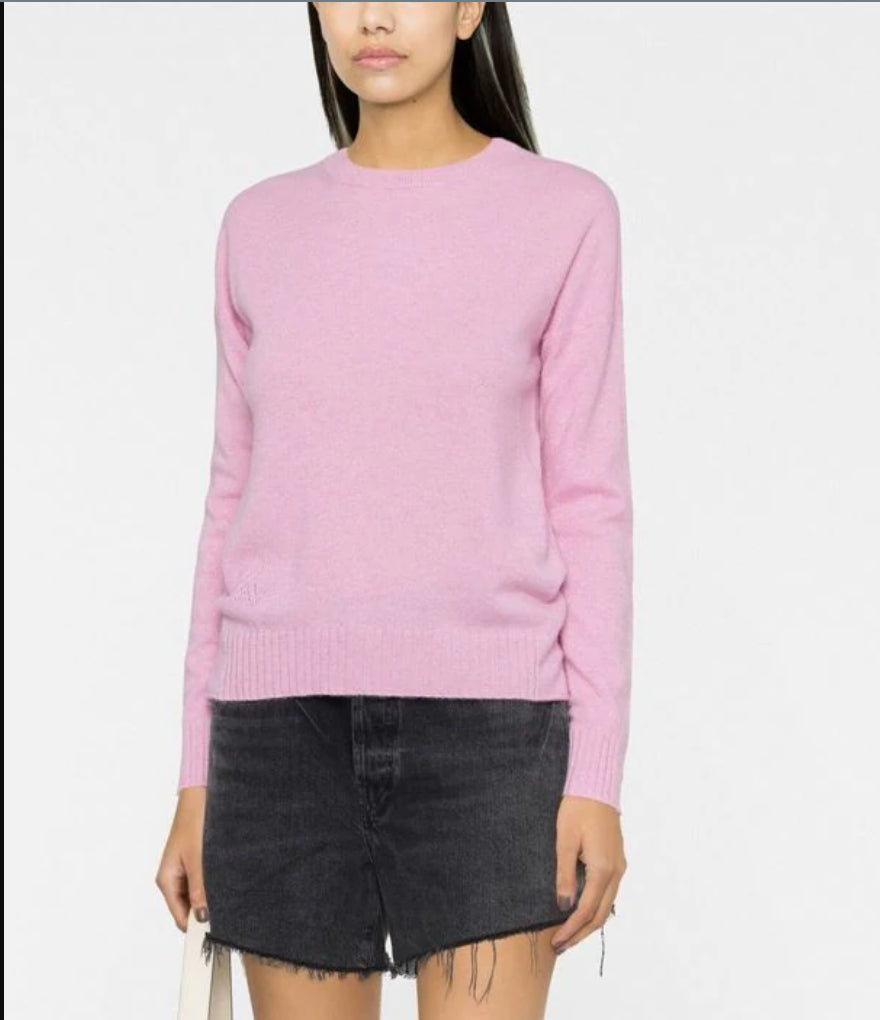 Zadig & Voltaire Pink Cotton Women Sweater