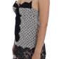 Dolce & Gabbana Elegant Floral Lace Silk Chemise