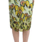 Lanre Da Silva Ajayi Vibrant Silk Blend Pencil Skirt