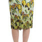 Lanre Da Silva Ajayi Vibrant Silk Blend Pencil Skirt