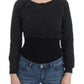 Ermanno Scervino Chic Cropped Alpaca Wool Sweater